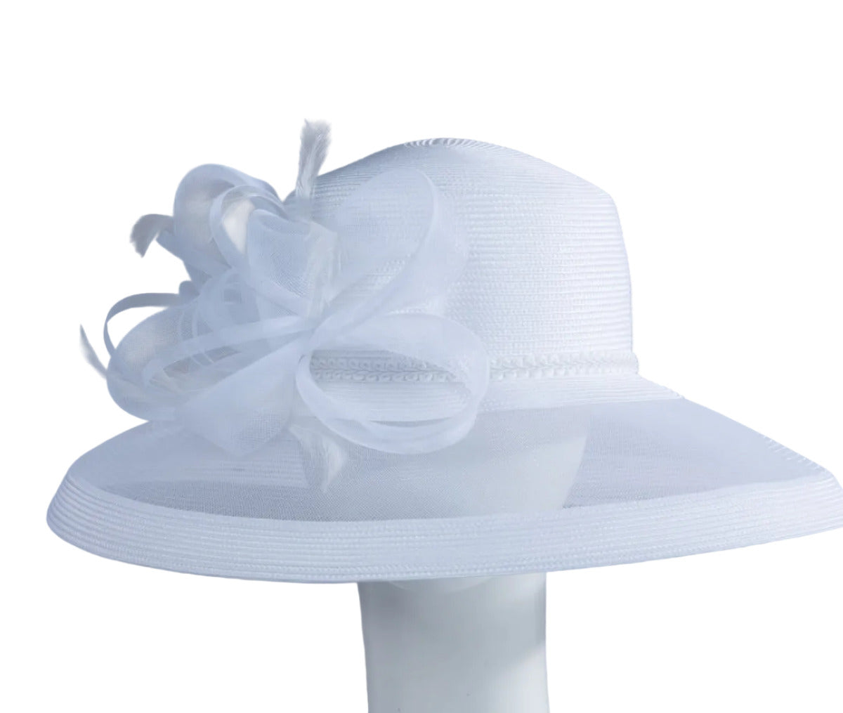 Avani | Ribbon Bow Brim Poly Straw Hat