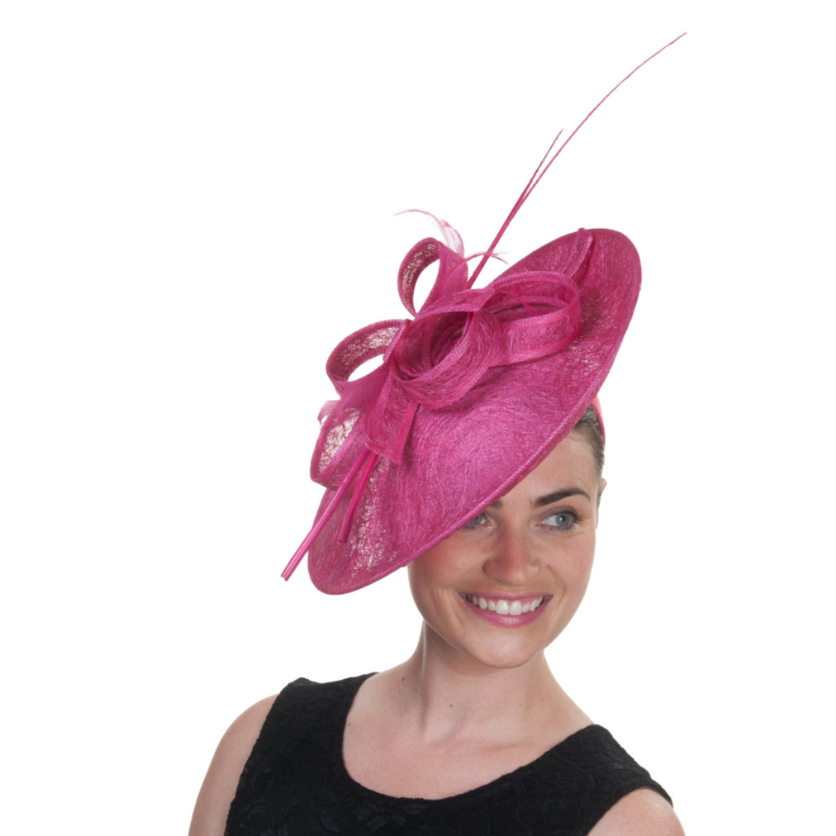 Nevah | Curly Ribbon Fascinator Cocktail Hat