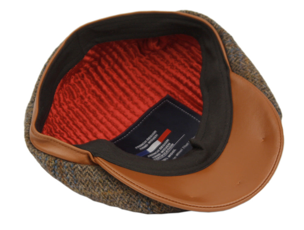 Donnie | Tweed Wool Newsboy Cap