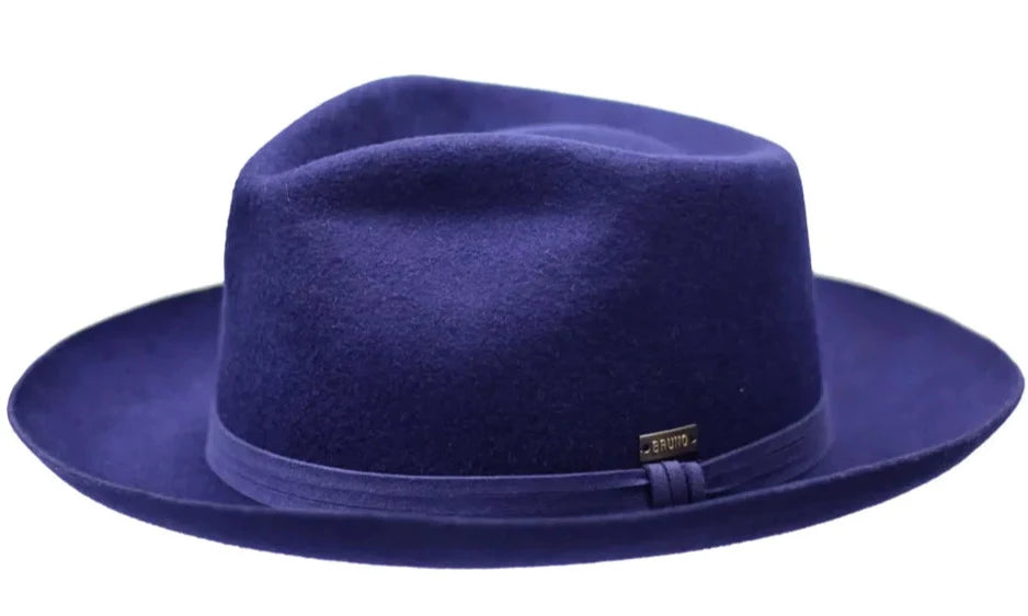 Bentley | Wool Felt Fedora Hat Navy