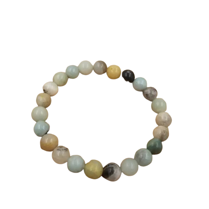 CJ | Vintage Stone Crystal Bracelet Light Green