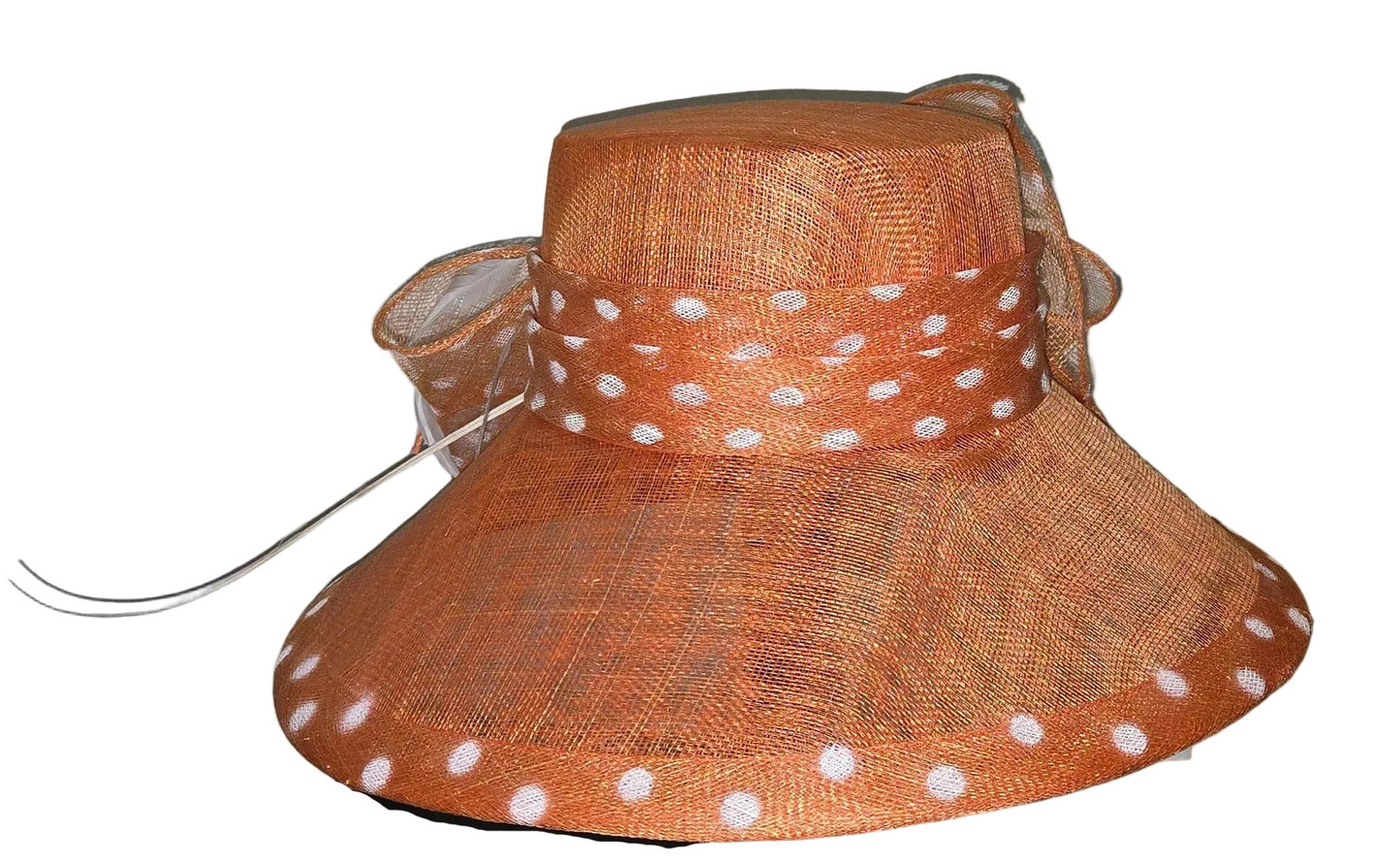 Gigi | Wide Brim Polka Dot Hat