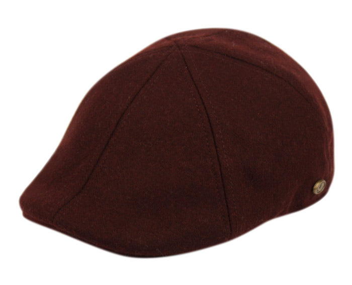 Lupin | Wool Blend Ivy Cap Burgundy