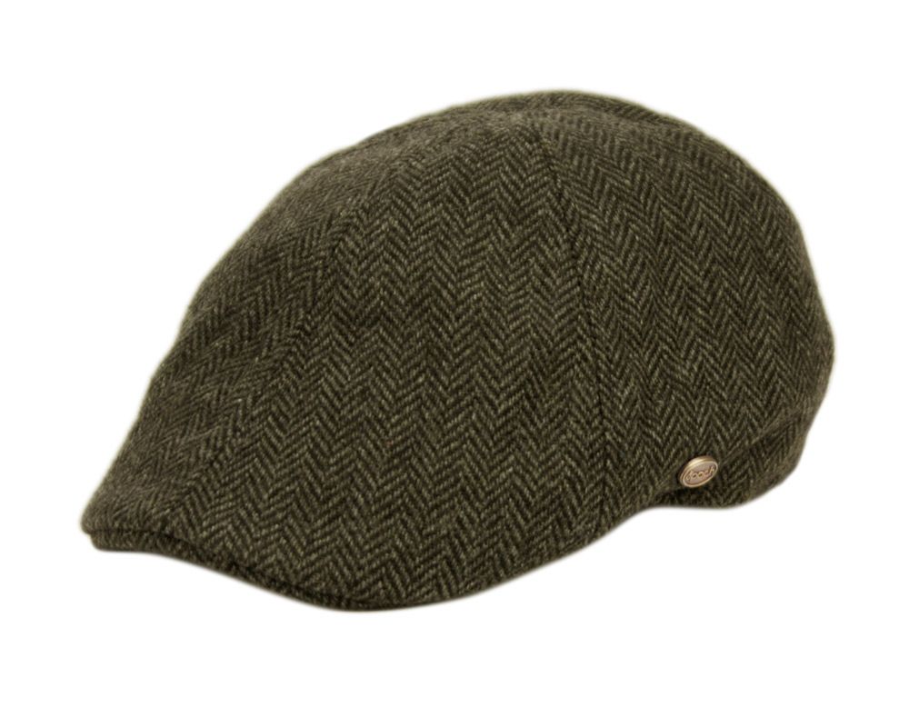Kuby | Tweed Herringbone Duckbill Ivy Cap