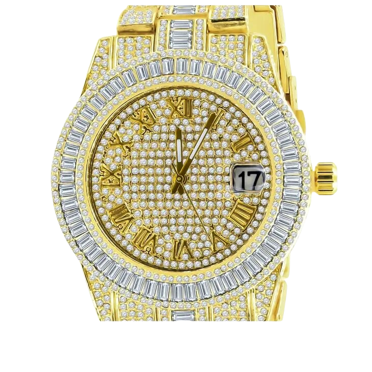 Oyster Baguette Bezel Watch