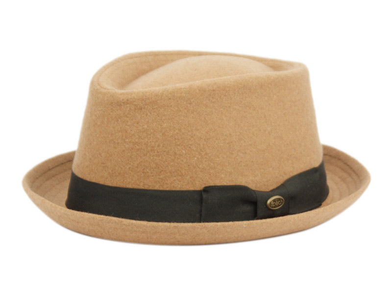 Raphael | Trilby Wool Fedora Hat Tan