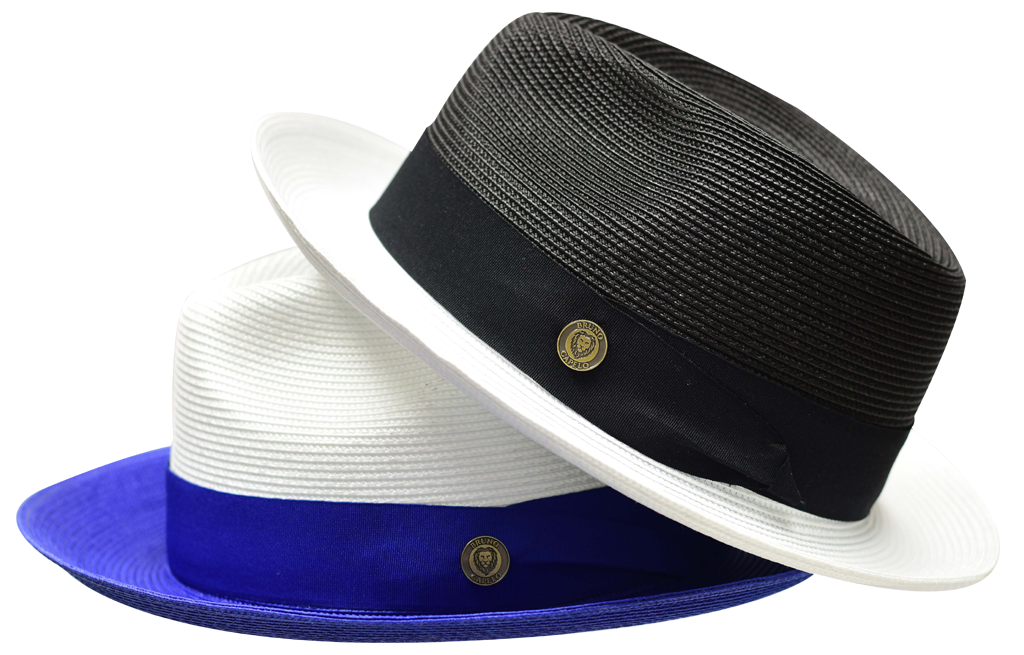 Santiago | Two Tone Straw Fedora
