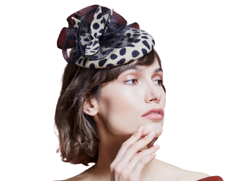 Anaya | Leopard Print Pillbox Fascinator