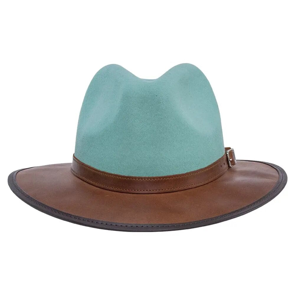 Josey | Felt and Leather Fedora Hat