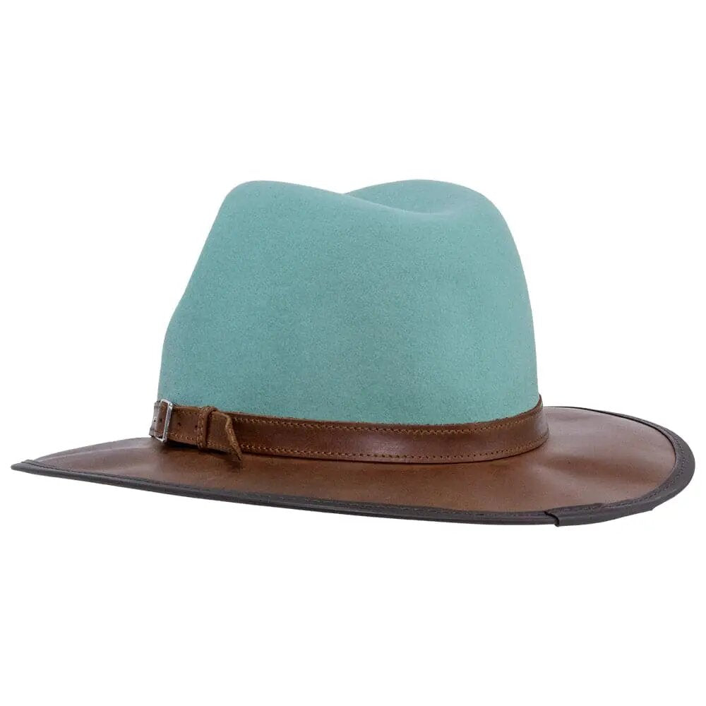 Josey | Felt and Leather Fedora Hat