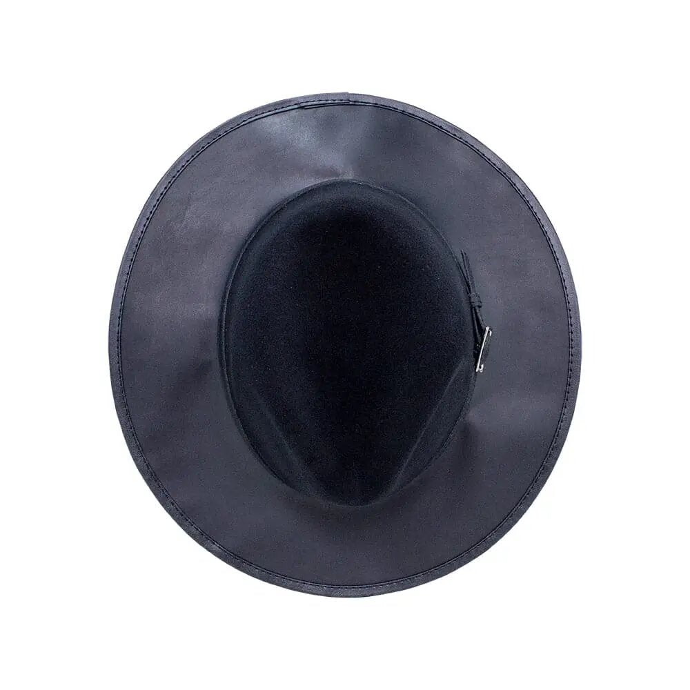 Josey | Felt and Leather Fedora Hat