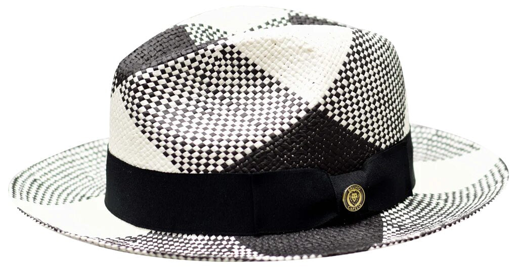 Legacy | Natural Straw Hat Black/White