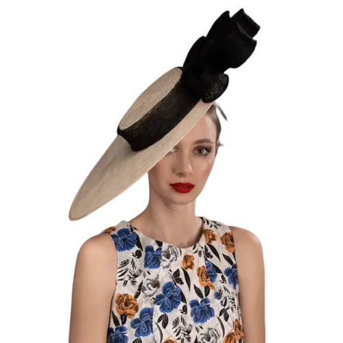 Meghan | Elegant Oval Shaped Fascinator