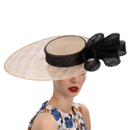 Meghan | Elegant Oval Shaped Fascinator