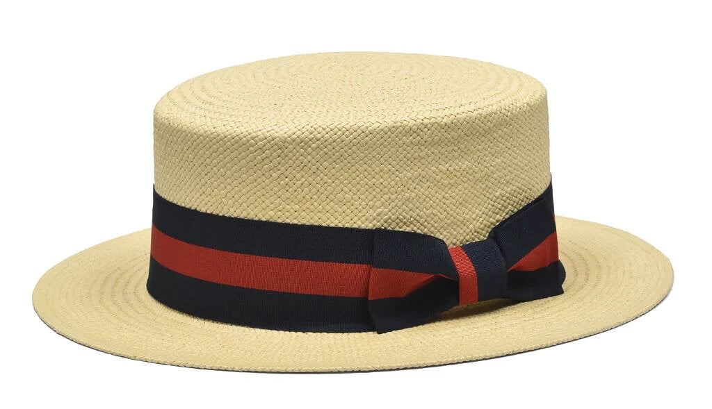 Nicholas | Classic Straw Boater Hat