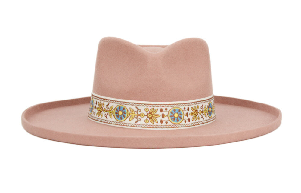 Uptown | Pencil Curl Wide Brim Fedora Hat