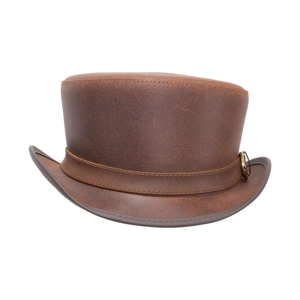 Crowley | Leather Top Hat