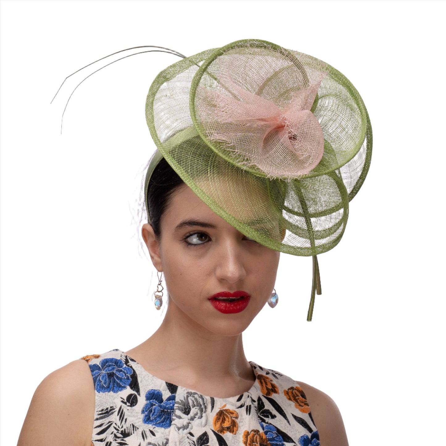 Ja'Nice | Two Tone Sinamay Fascinator