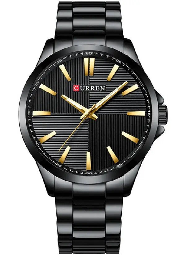 Curran Luxury Men's Fashion Watch 8322 Black