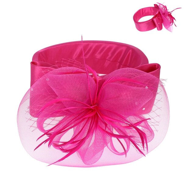 Alori | Floral Netted Mesh Fascinator Headband