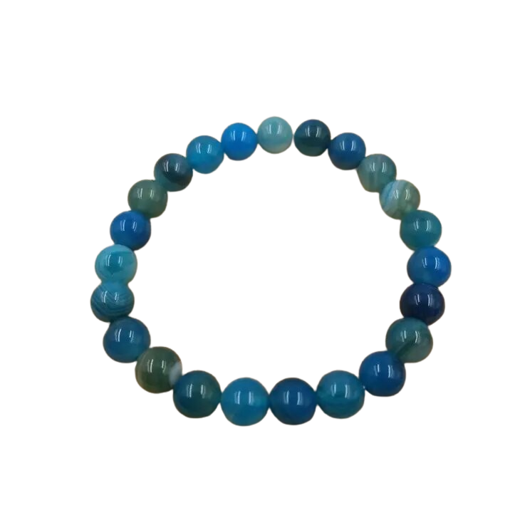 CJ | Vintage Stone Crystal Bracelet Blue
