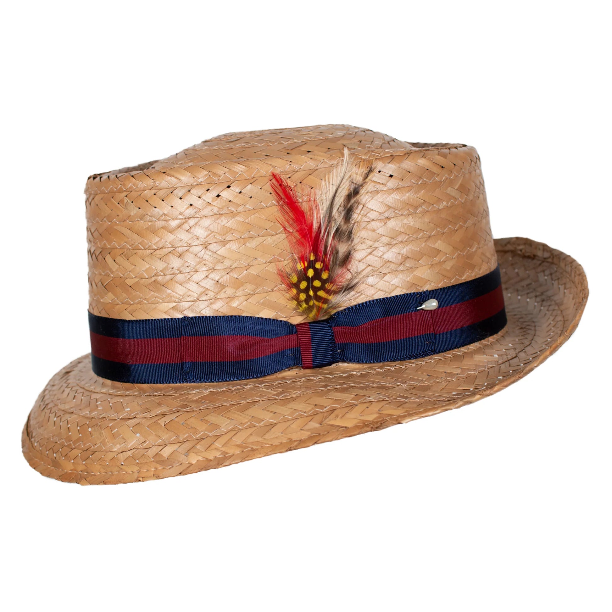 coconut palm hat for sale Julio Porkpie Coconut Straw Hat