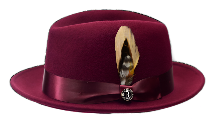 Florence | Wool Felt Fedora Hat