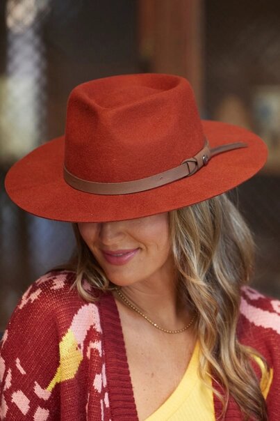 McQueen | Wool Felt Fedora 