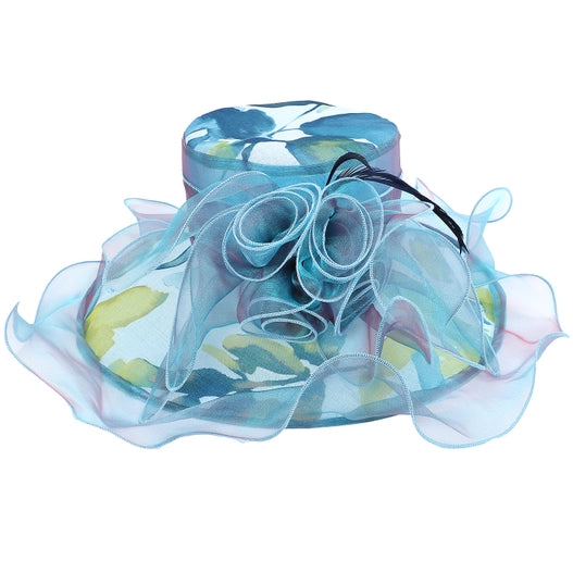 Naya | Floral Organza Hat