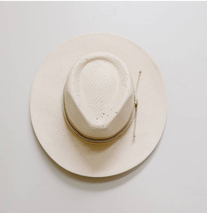 Raze | Wide Brim Straw Fedora