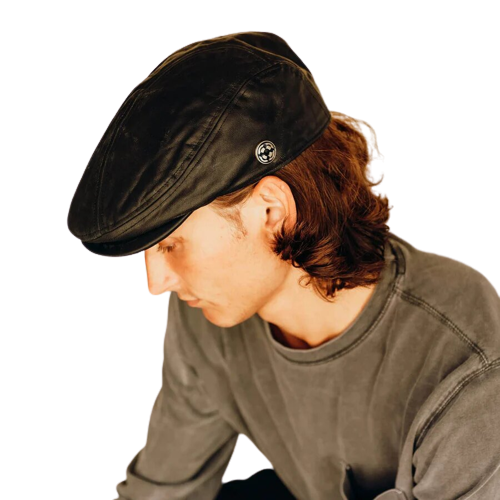 Booker | Leather Cap