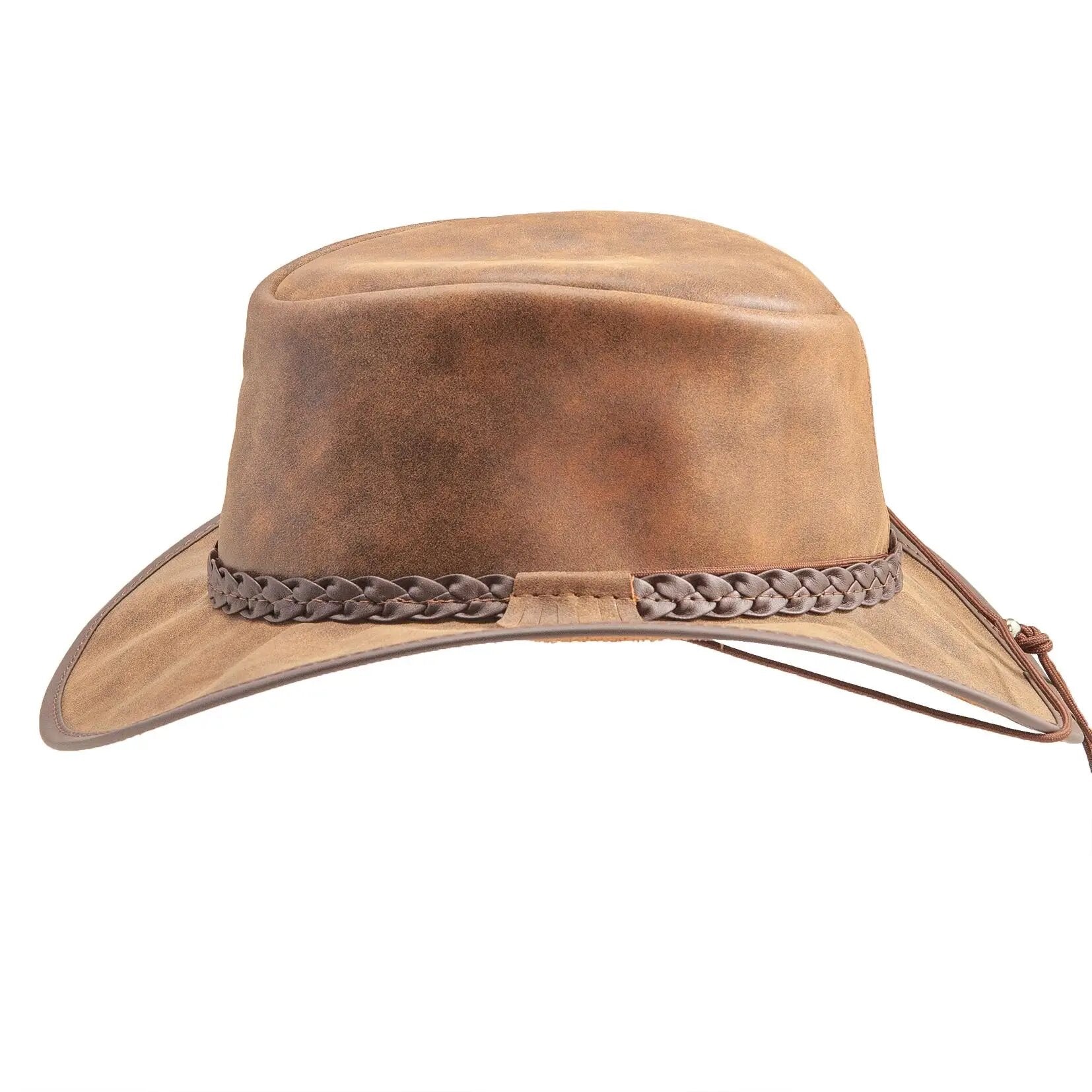 Cooper | Leather Outback Hat Copper