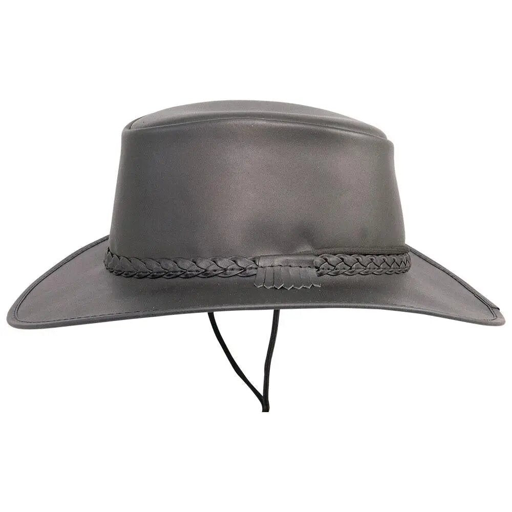 Cooper | Leather Outback Hat 