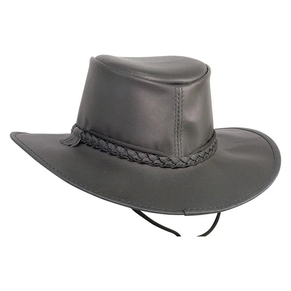 Cooper | Leather Outback Hat 