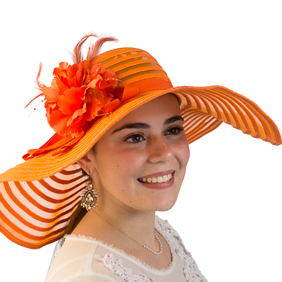 Dahlia | Large Sheer Floppy Sun Hat