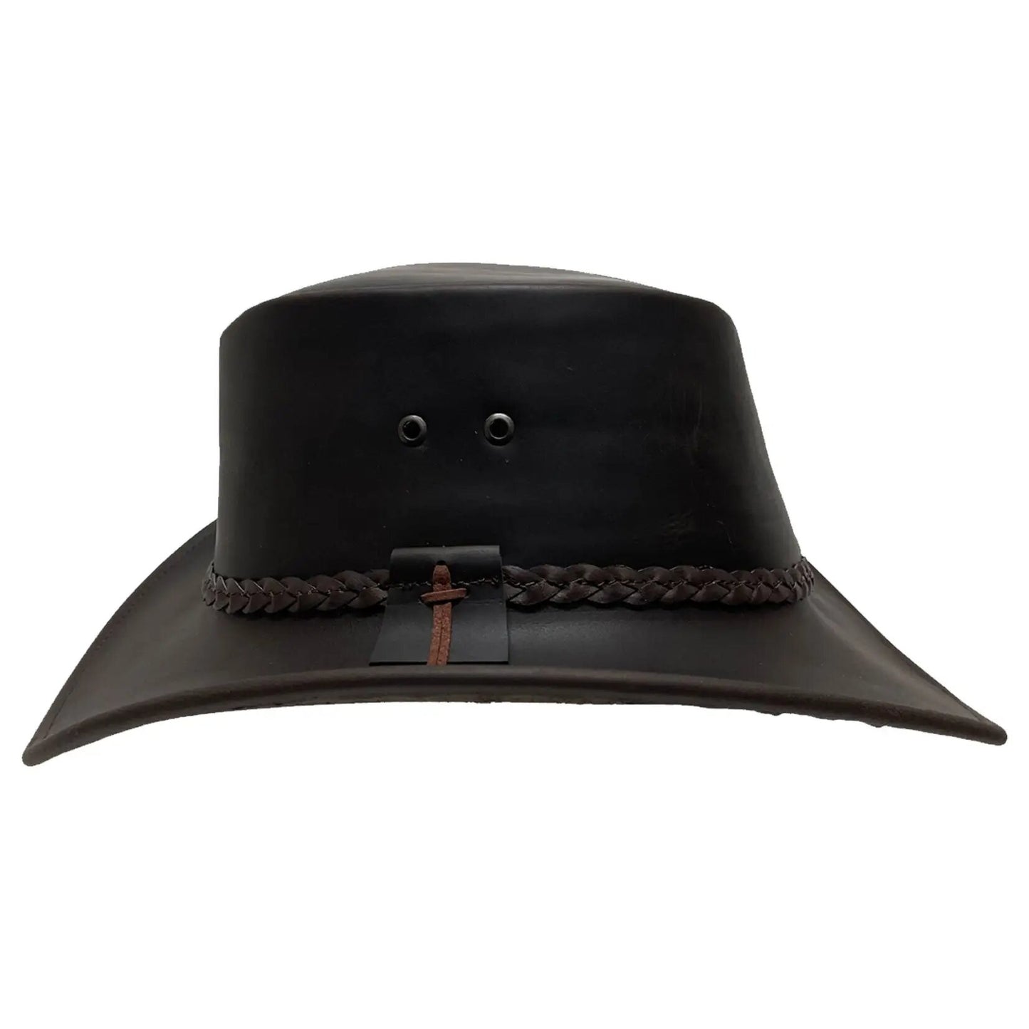 Dundee | Leather Outback Hat