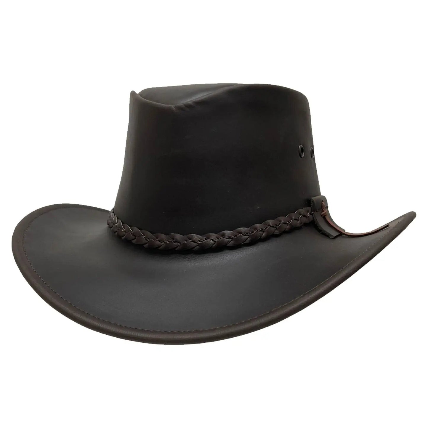 Dundee | Leather Outback Hat