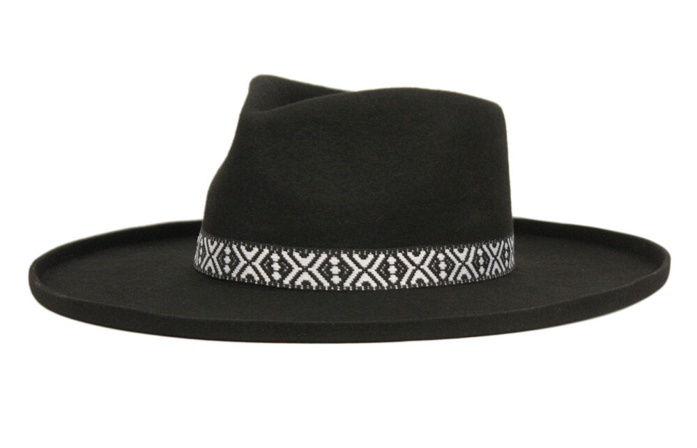Uptown | Pencil Curl Wide Brim Fedora Hat