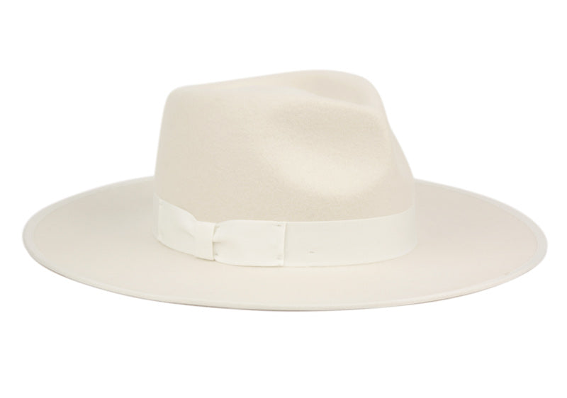 Gustavo | Wide Brim Wool Felt Fedora