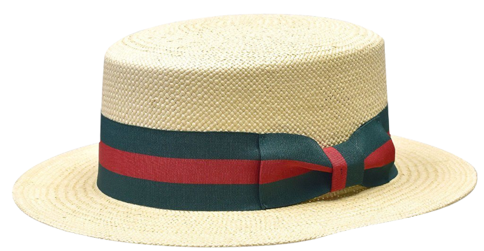 Nicholas | Classic Straw Boater Hat