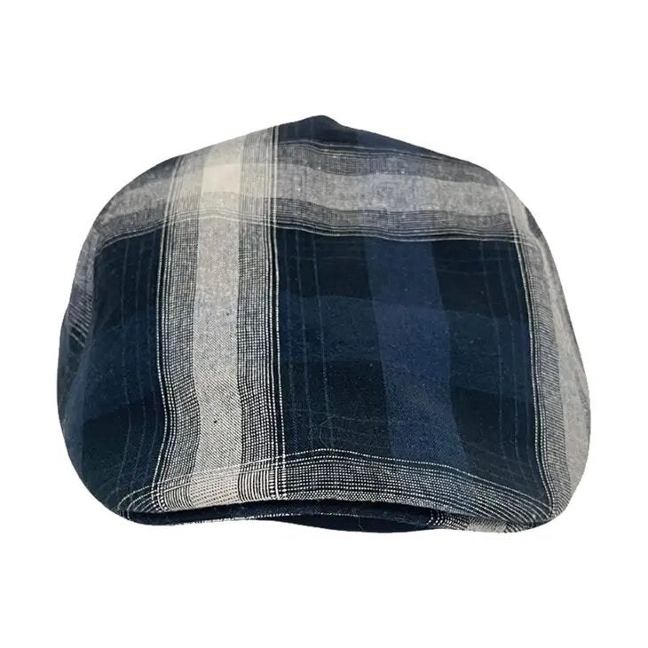 Mac | Newsboy Flat Cap Navy