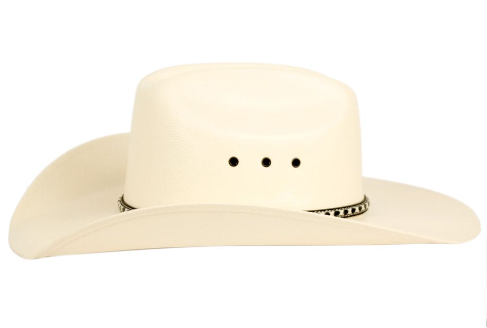 Shane | Western Style Straw Hat Side View