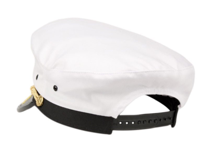 Skip | Captain Cap White rear
