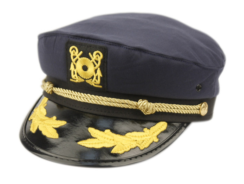 Skip | Captain Cap Navy and Gold