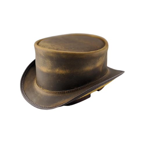 Roxy | Leather Top Hat